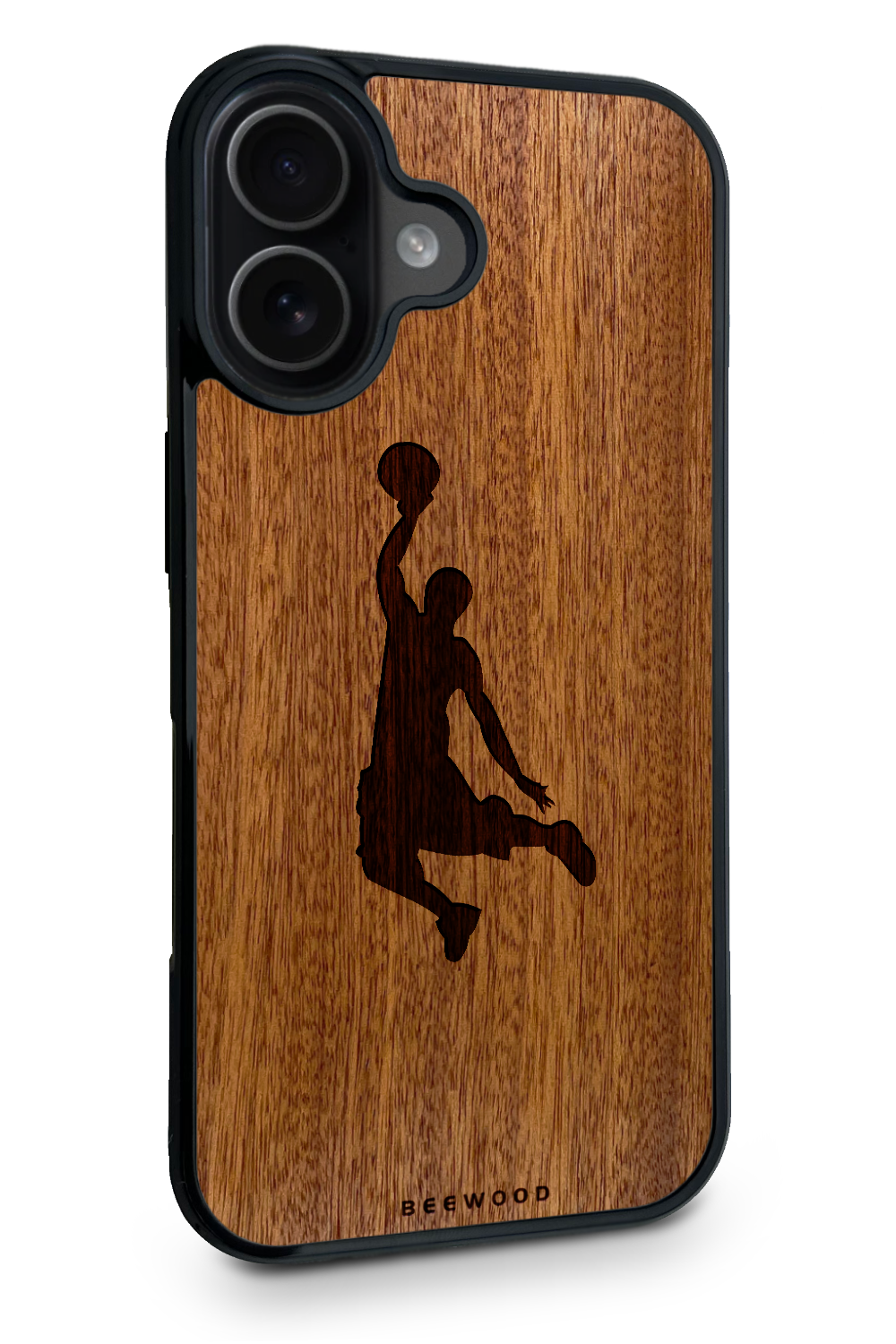 Holzhülle iPhone - BeeWood BASKETBALL