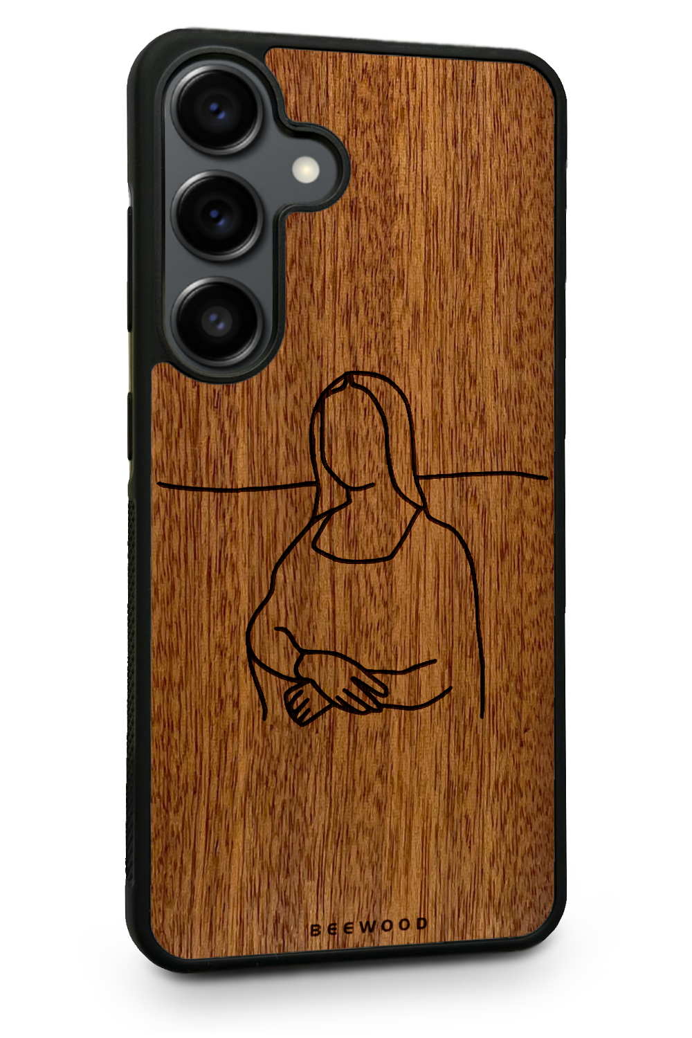 Holzhülle Samsung - BeeWood LISA