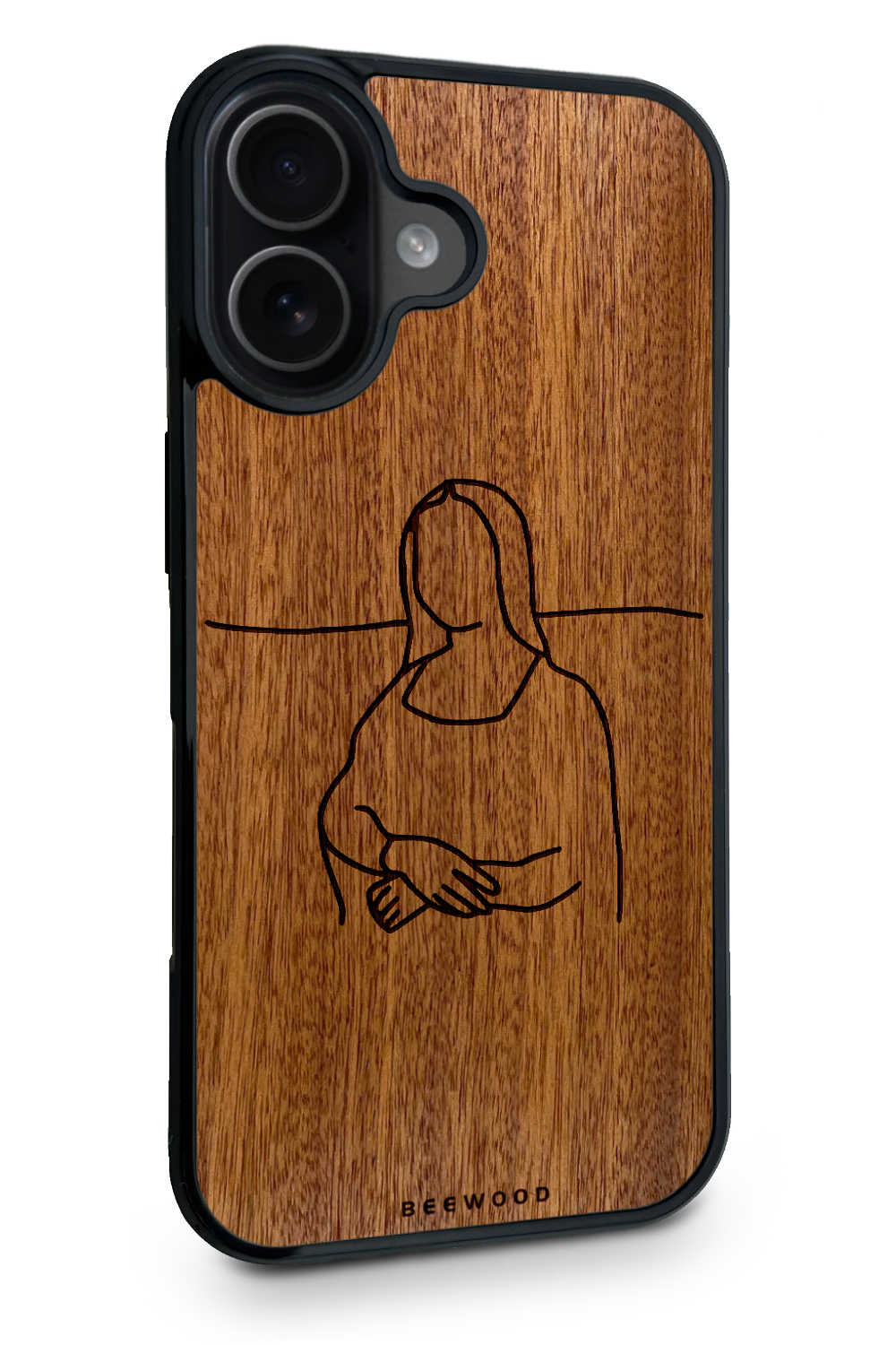 Holzhülle iPhone - BeeWood LISA