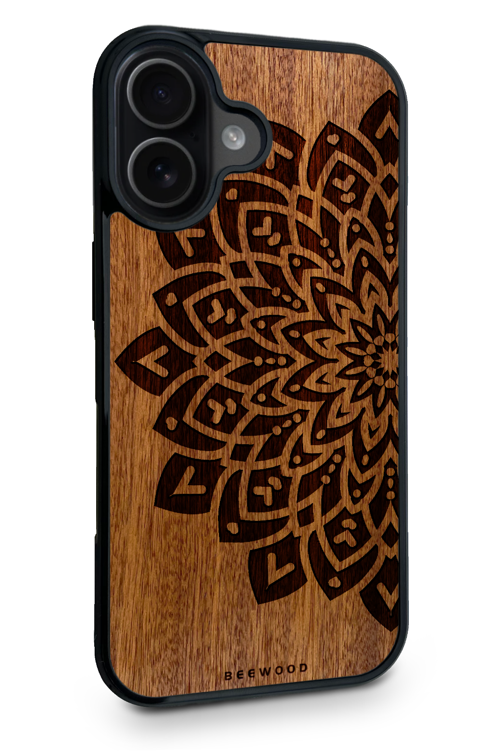 Holzhülle iPhone - BeeWood MANDALA