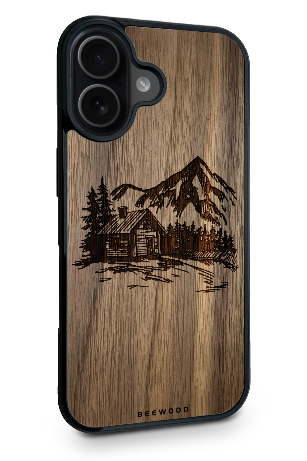 Holzhülle iPhone - BeeWood TRAUMLANDSCHAFT