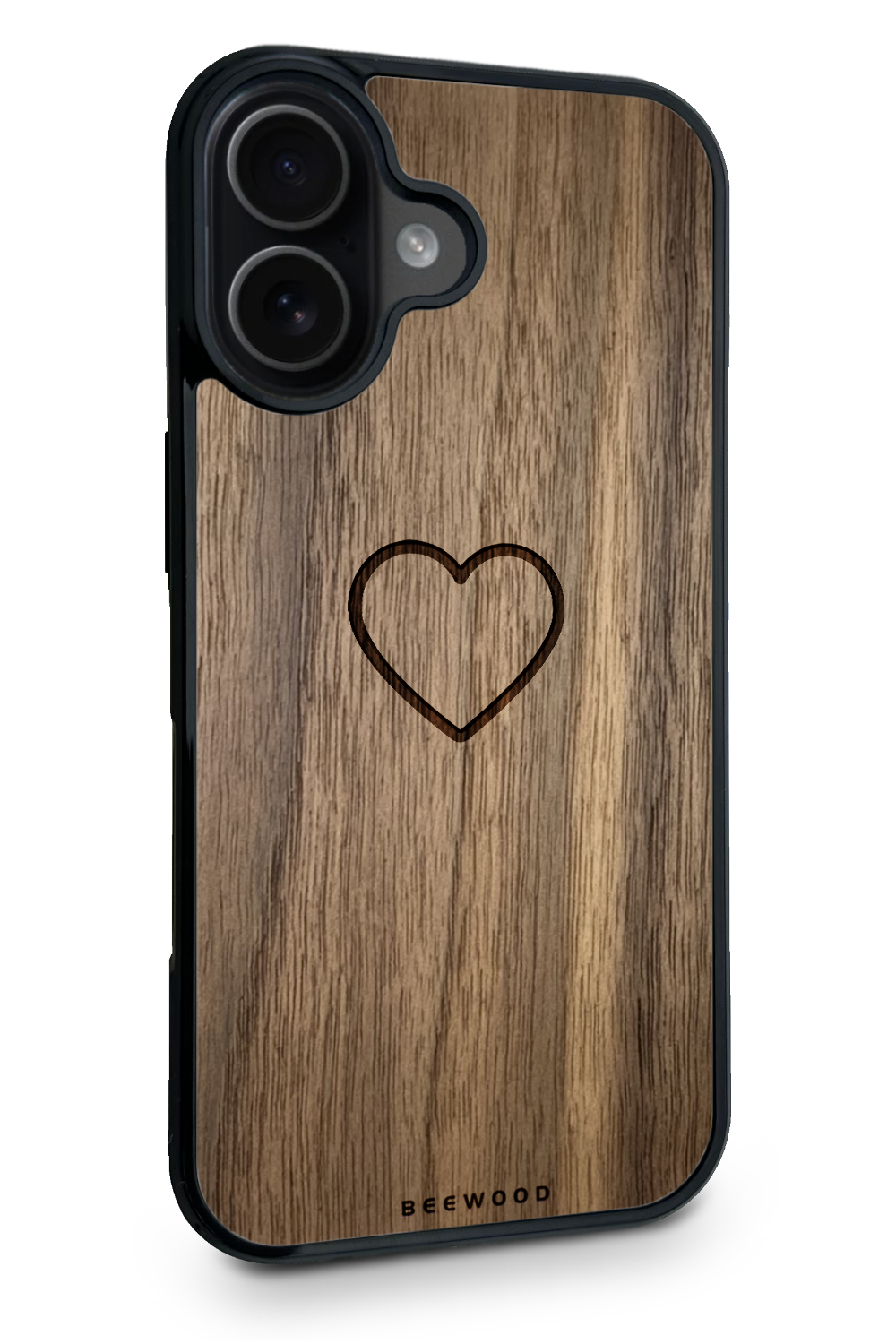 Holzhülle iPhone - BeeWood LOVE