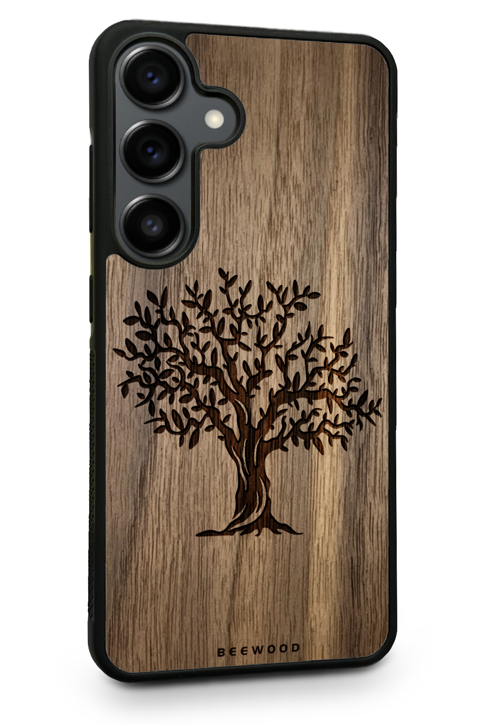 Holzhülle Samsung - BeeWood BAUM