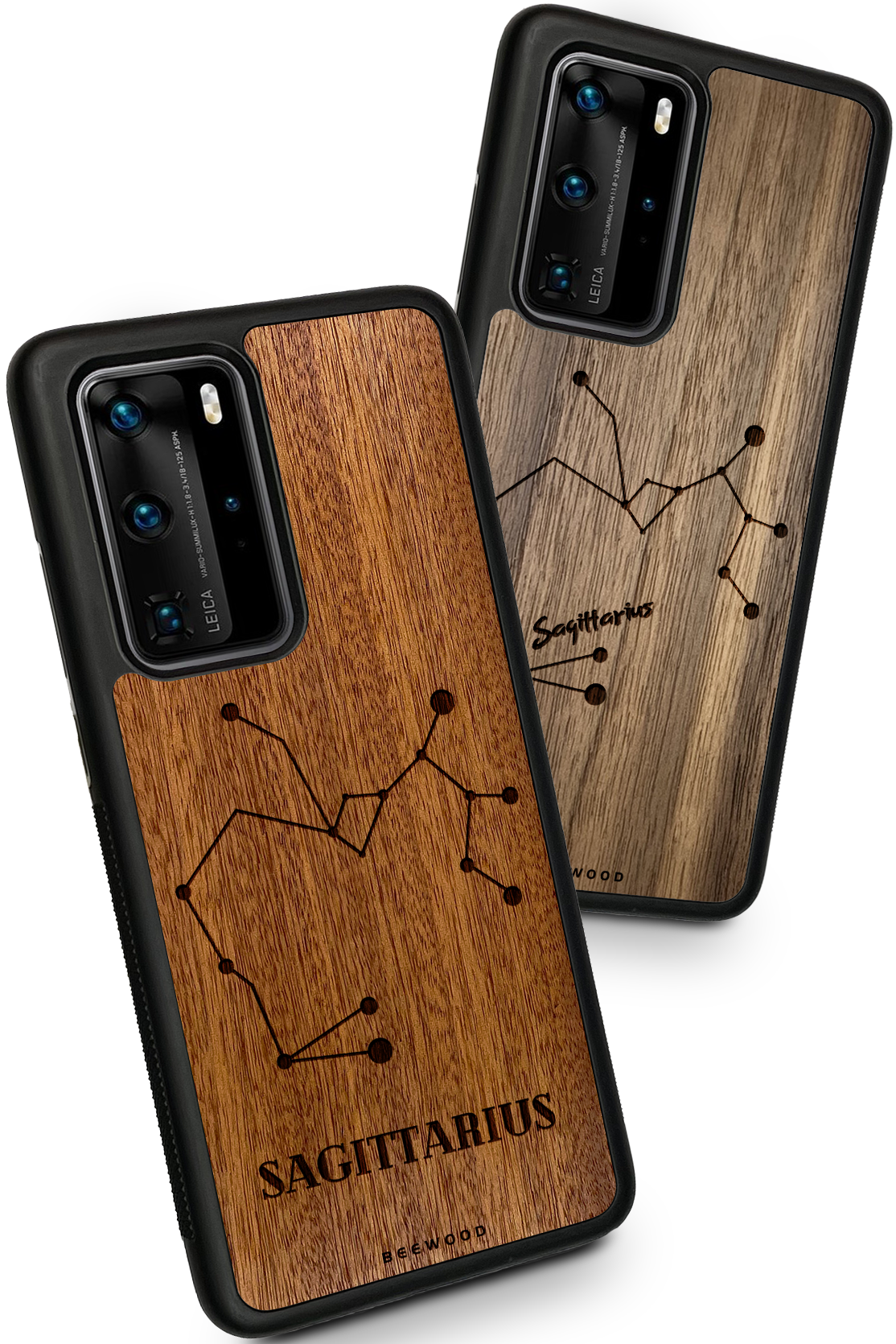 Holzhülle Huawei - BeeWood STERNZEICHEN