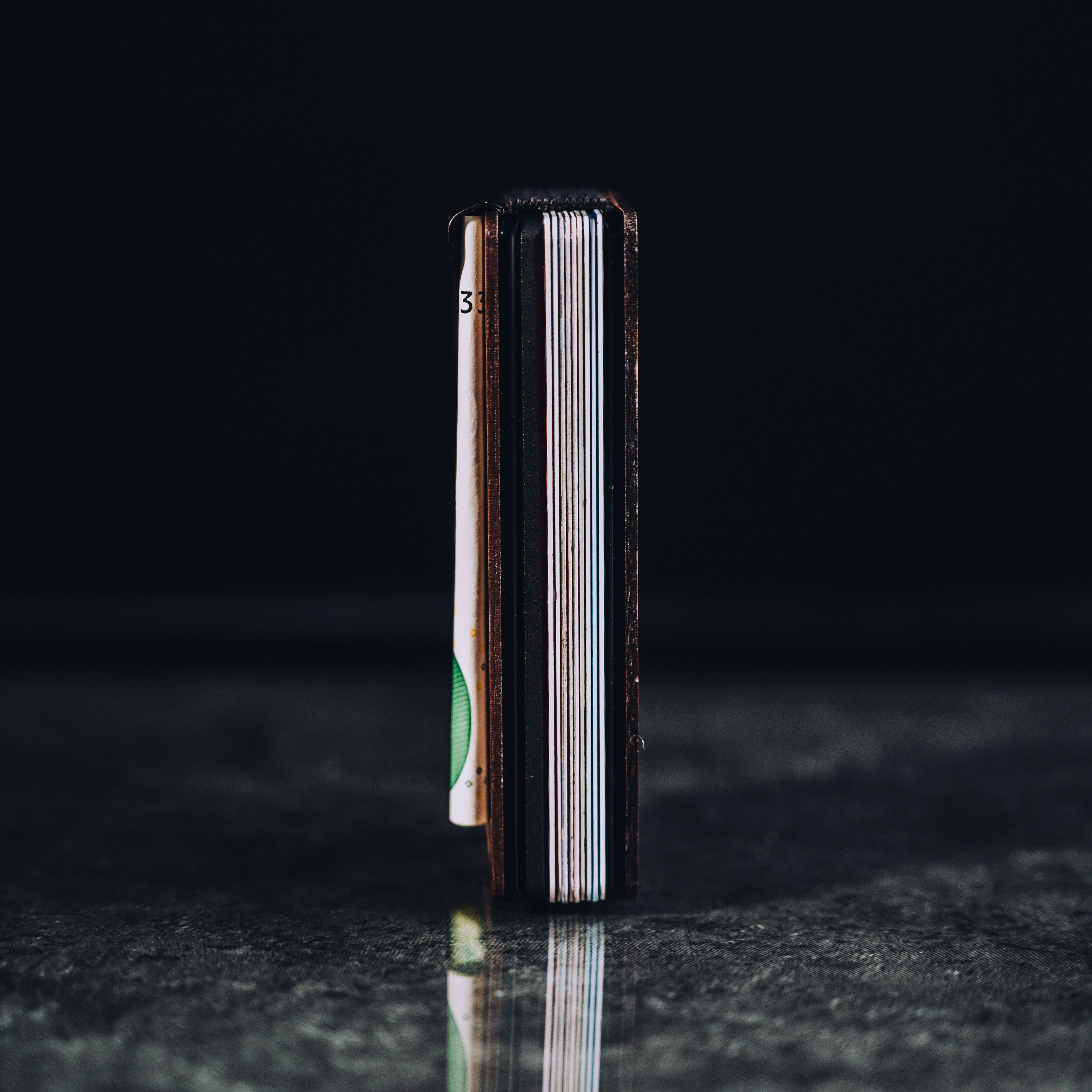 Holzportemonnaie BeeWood - WALNUSS