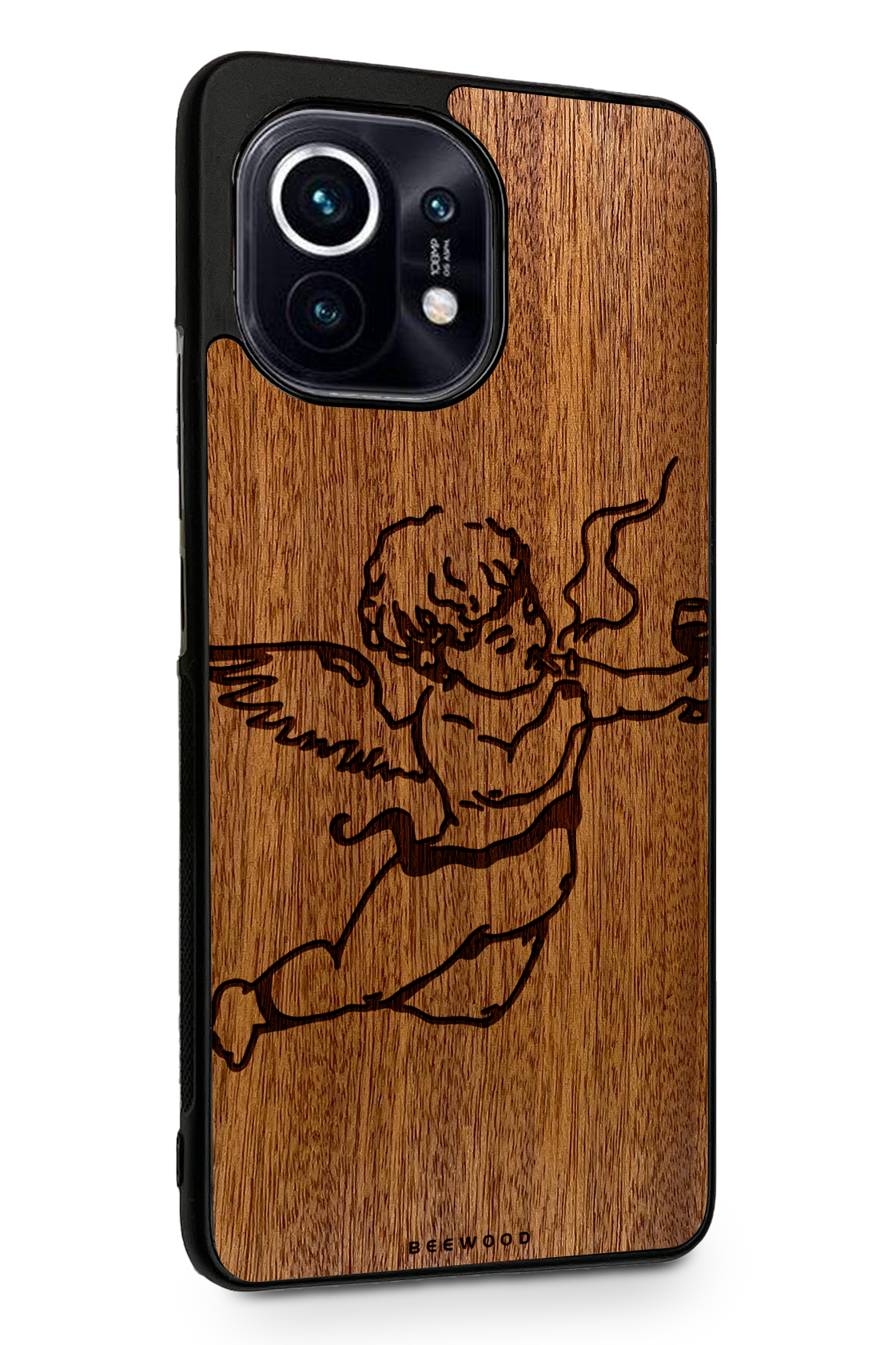 Holzhülle Xiaomi - BeeWood DRUNK ANGEL