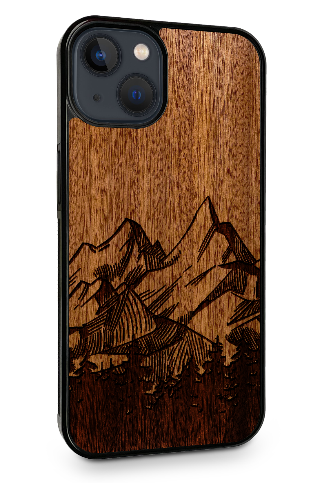 Holzhülle iPhone - BeeWood BERGE