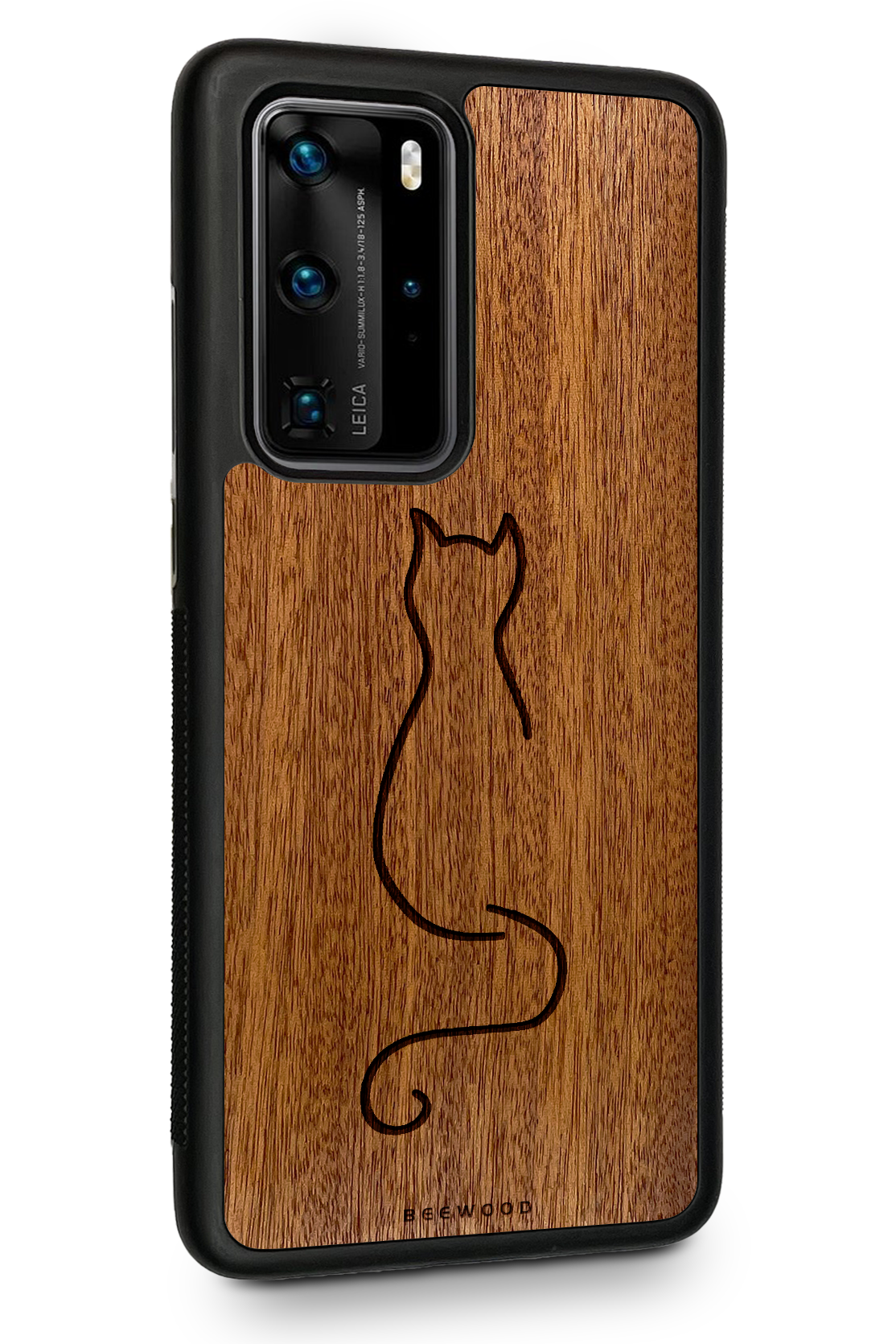 Holzhülle Huawei - BeeWood KATZE