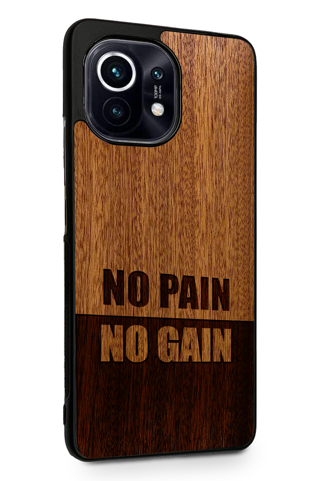 Holzhülle Xiaomi - BeeWood NO PAIN NO GAIN