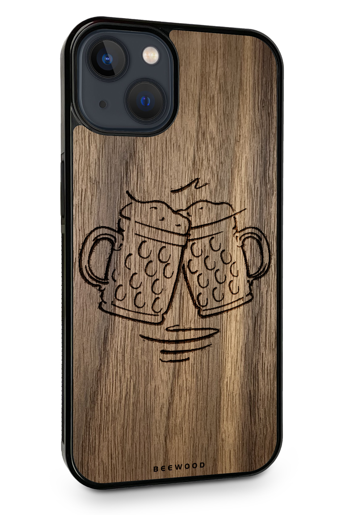 Holzhülle iPhone - BeeWood BIER