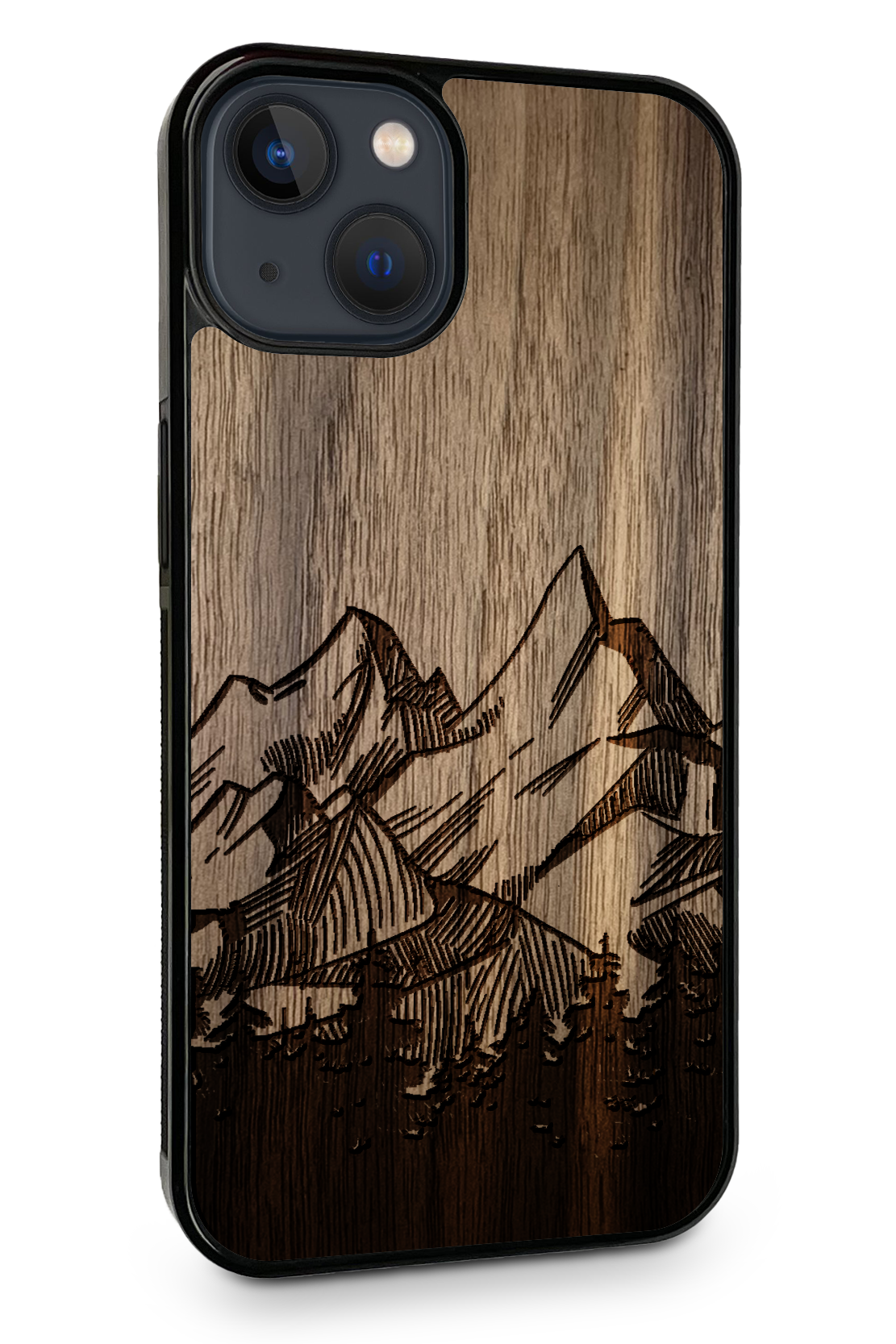 Holzhülle iPhone - BeeWood BERGE