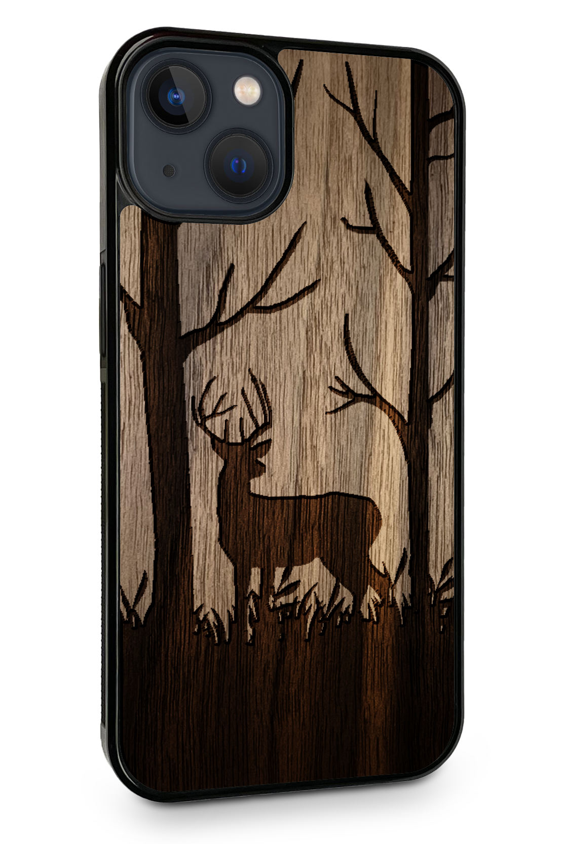 Holzhülle iPhone - BeeWood WALD