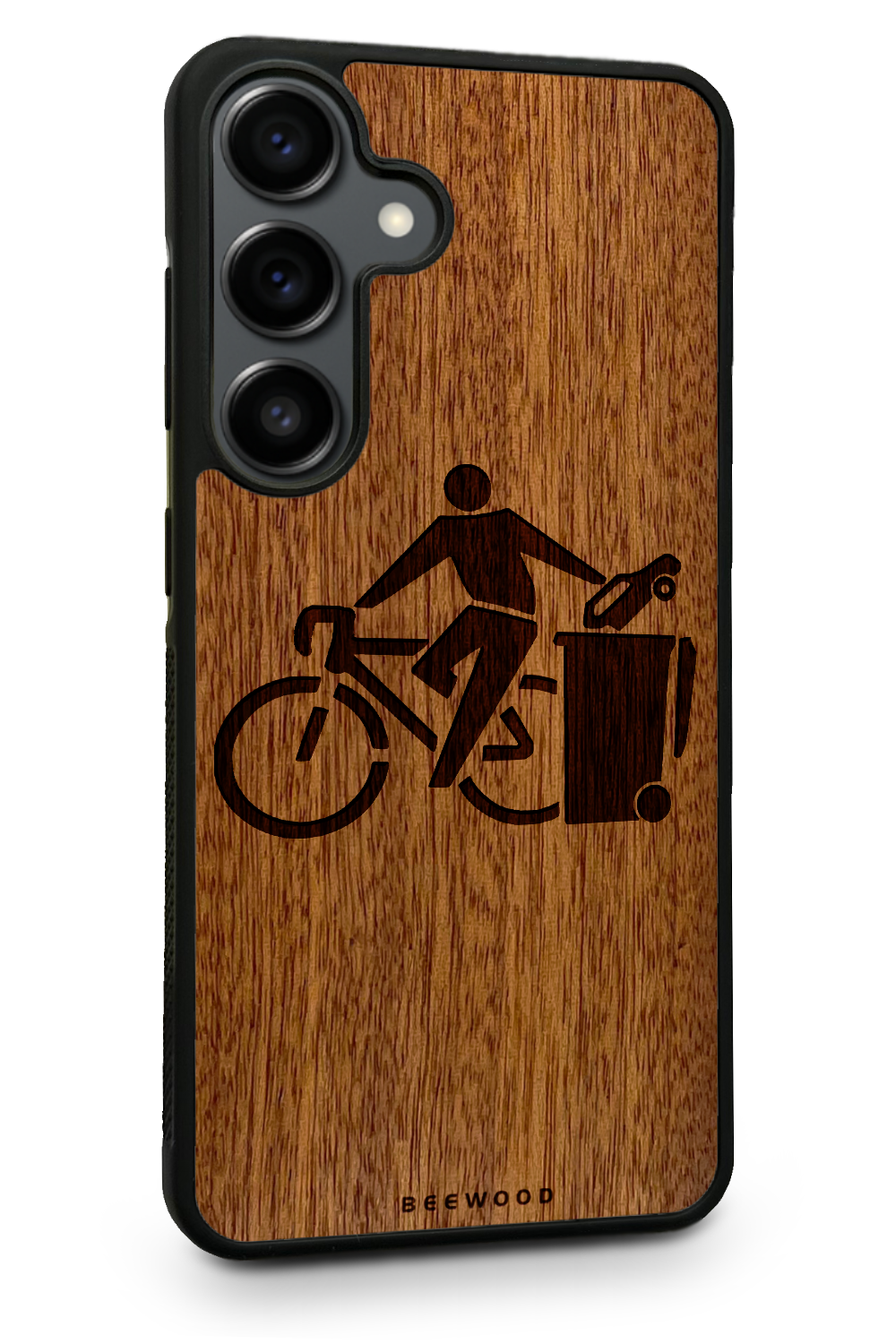 Holzhülle Samsung - BeeWood GO GREEN