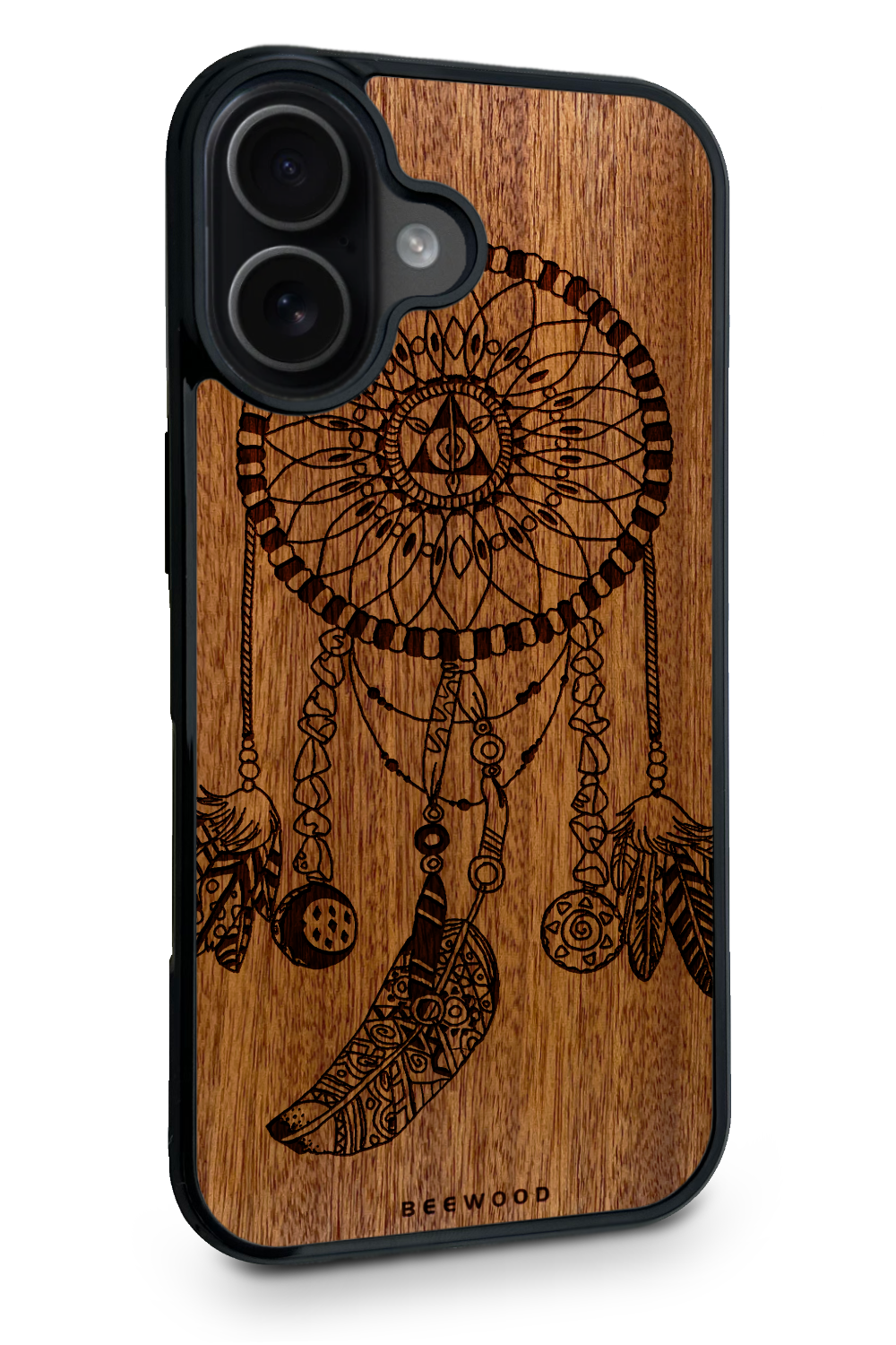 Holzhülle iPhone - BeeWood TRAUMFÄNGER