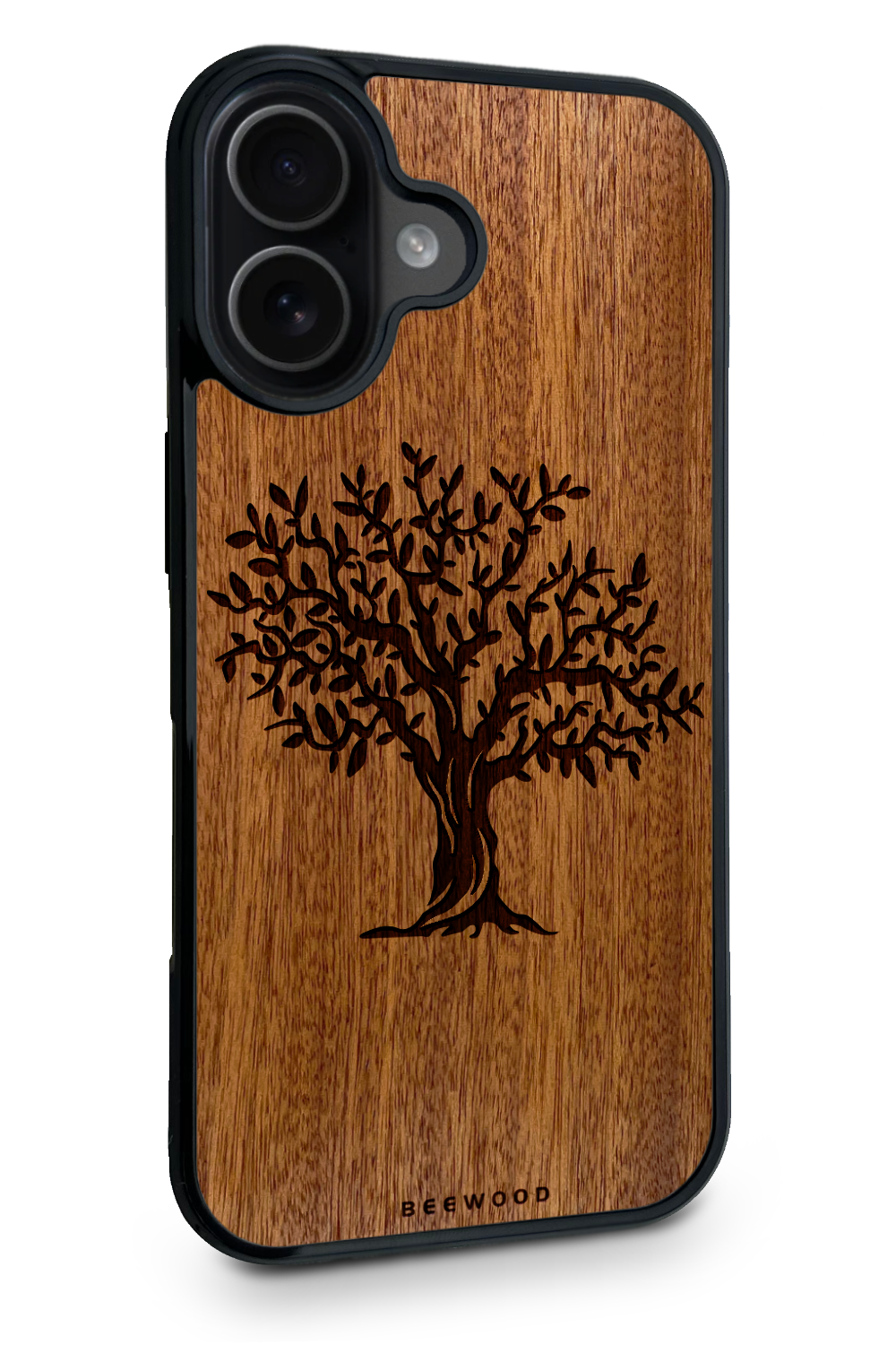 Holzhülle iPhone - BeeWood BAUM