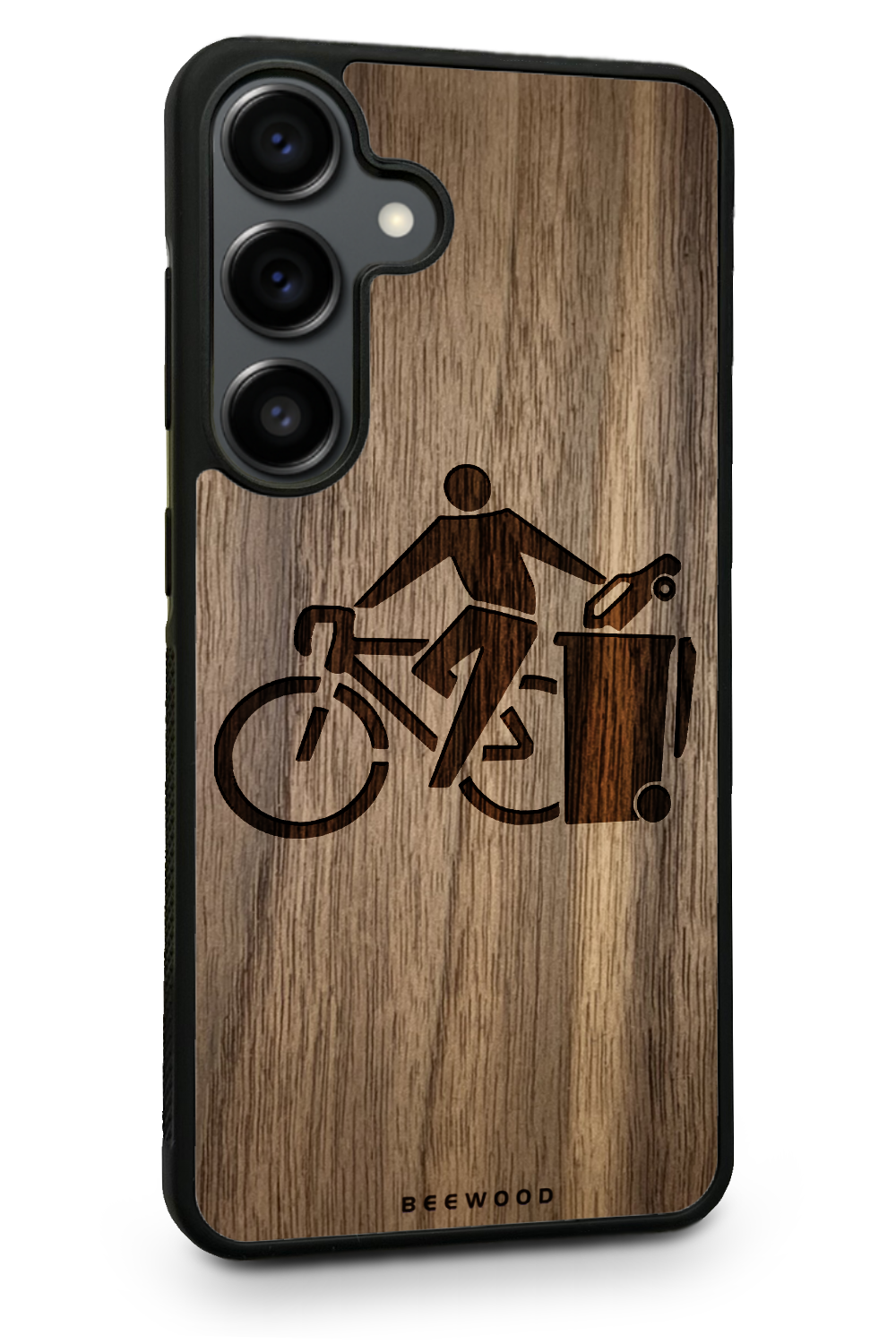 Holzhülle Samsung - BeeWood GO GREEN