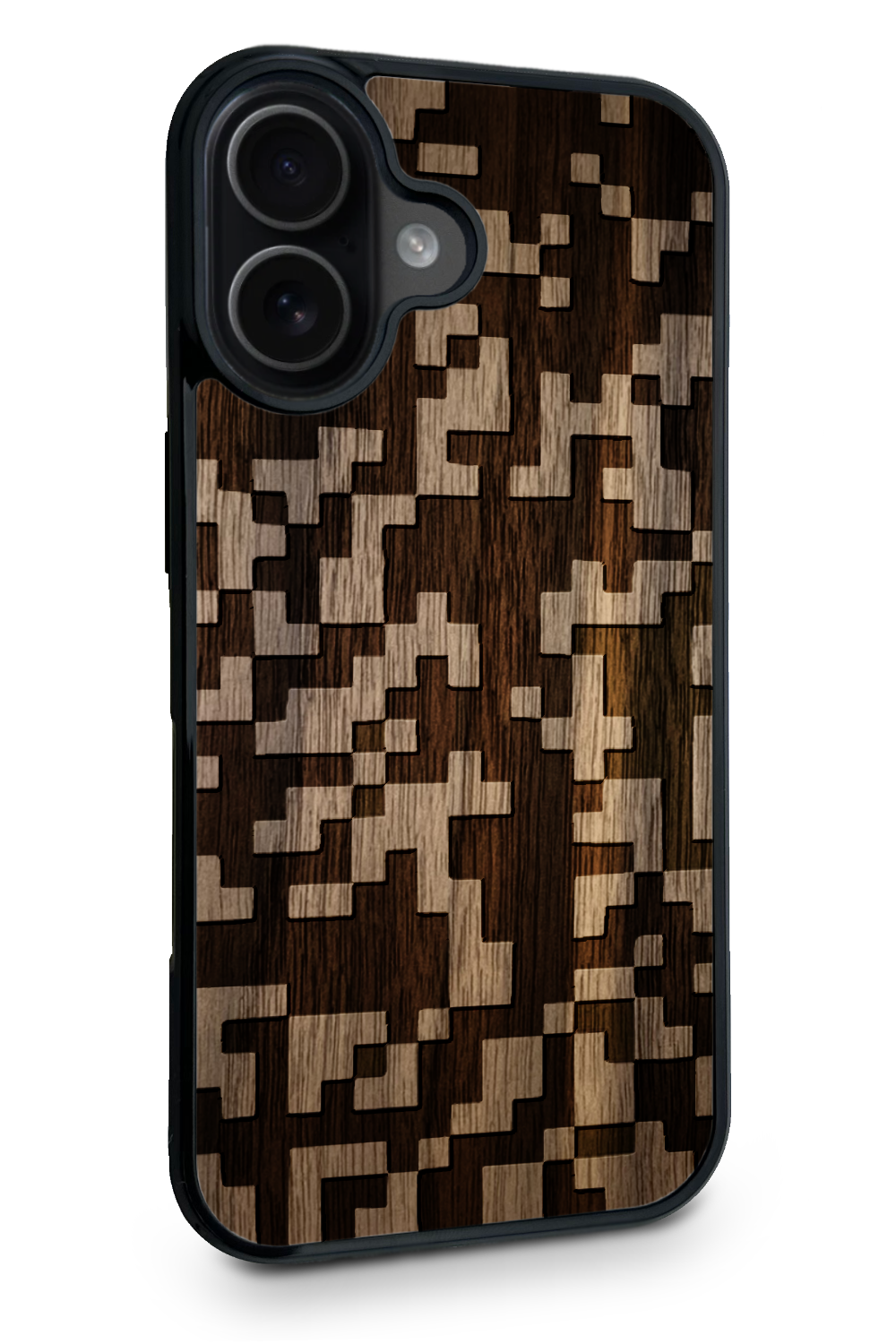 Holzhülle iPhone - BeeWood PIXELS